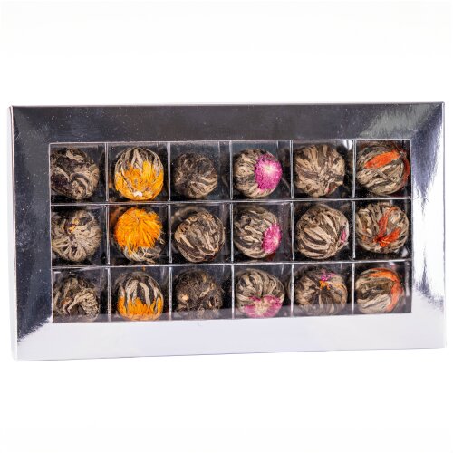 Kwitnąca Bombonierka 18 szt - Srebrna. / szt.